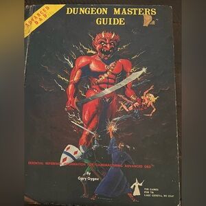 Advanced D&D TSR 1979 Dungeon Masters Guide 1st Revised Edition Hardcover